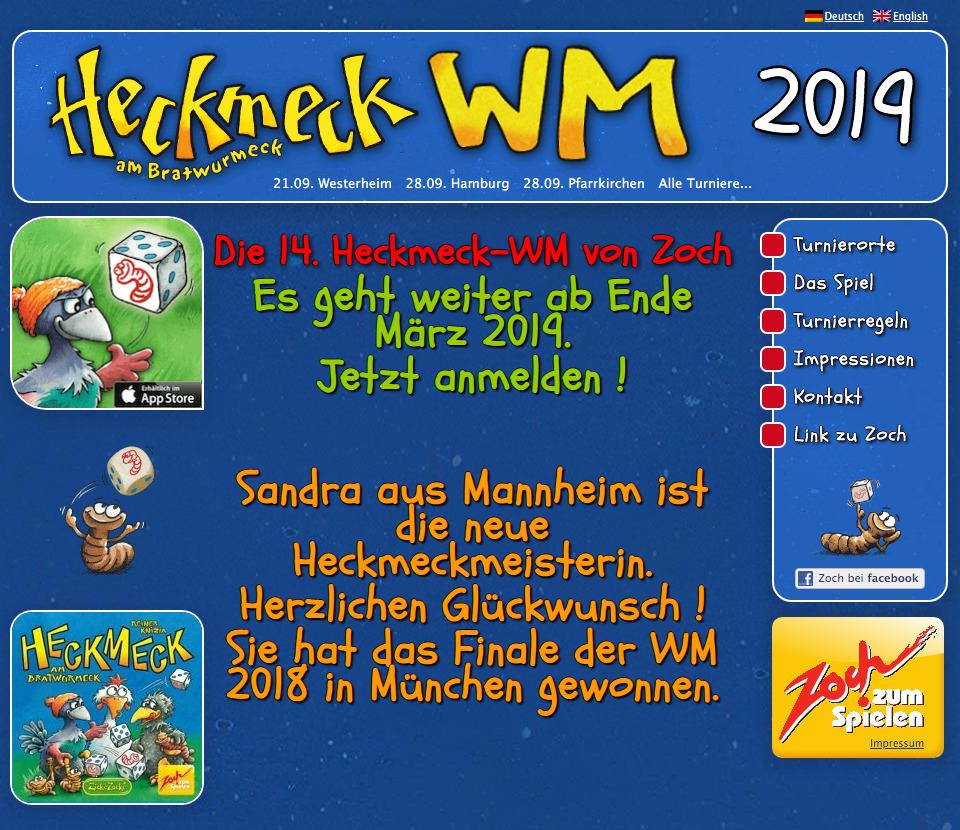 Heckmeck-WM